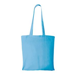 Westford mill WM101 - Tote Bag en coton Surf Blue