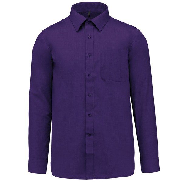 Kariban K545 - JOFREY - MENS LONG SLEEVE EASY CARE POLYCOTTON POPLIN SHIRT