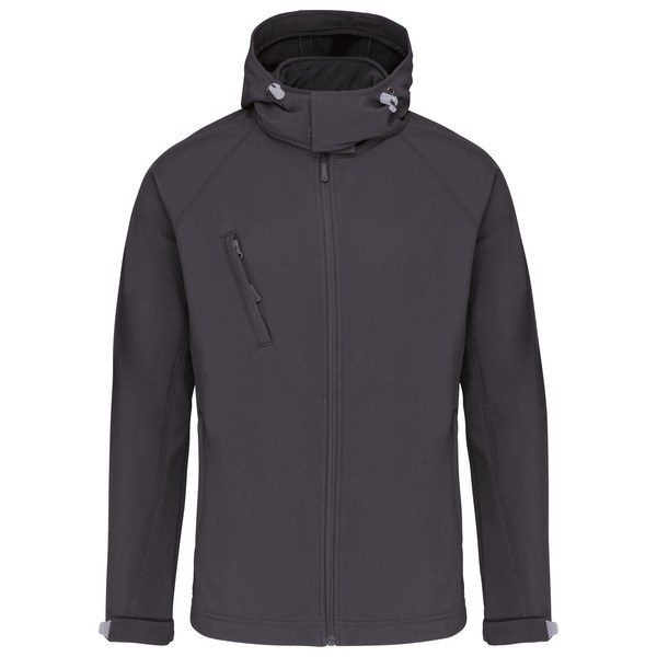 Kariban K413 - CHAQUETA SOFTSHELL CON CAPUCHA