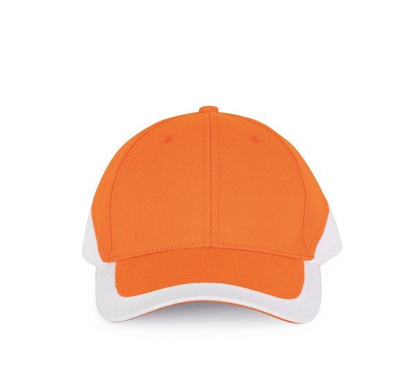 K-up KP045 - RACING - GORRA BICOLOR 6 PANELES