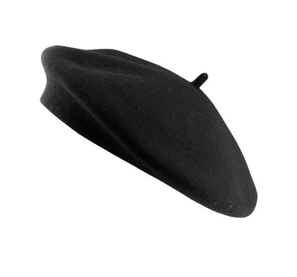 K-up KP604 - Classic Wool Blend Basque Beret with Lining