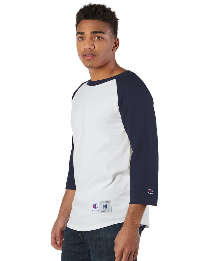 Champion T137 - Raglan Baseball T-Shirt | Wordans USA