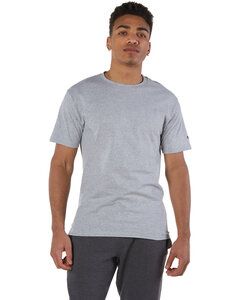 Champion T425 - T-shirt à manches courtes sans étiquette Light Steel