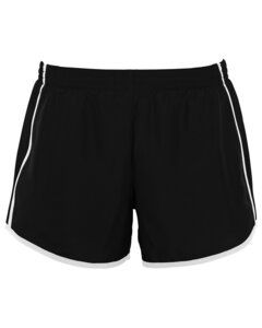 Augusta Sportswear 1265 - Ladies Pulse Short Black/ Black/ White