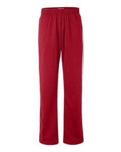 Augusta Sportswear 7752 - Ladies' Brushed Tricot Medalist Pants Red/ White