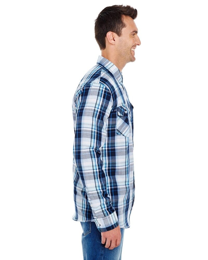 Burnside B8202 - Long Sleeve Plaid Shirt