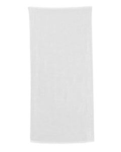Carmel Towel Company C3060 - Velour Beach Towel Blanco