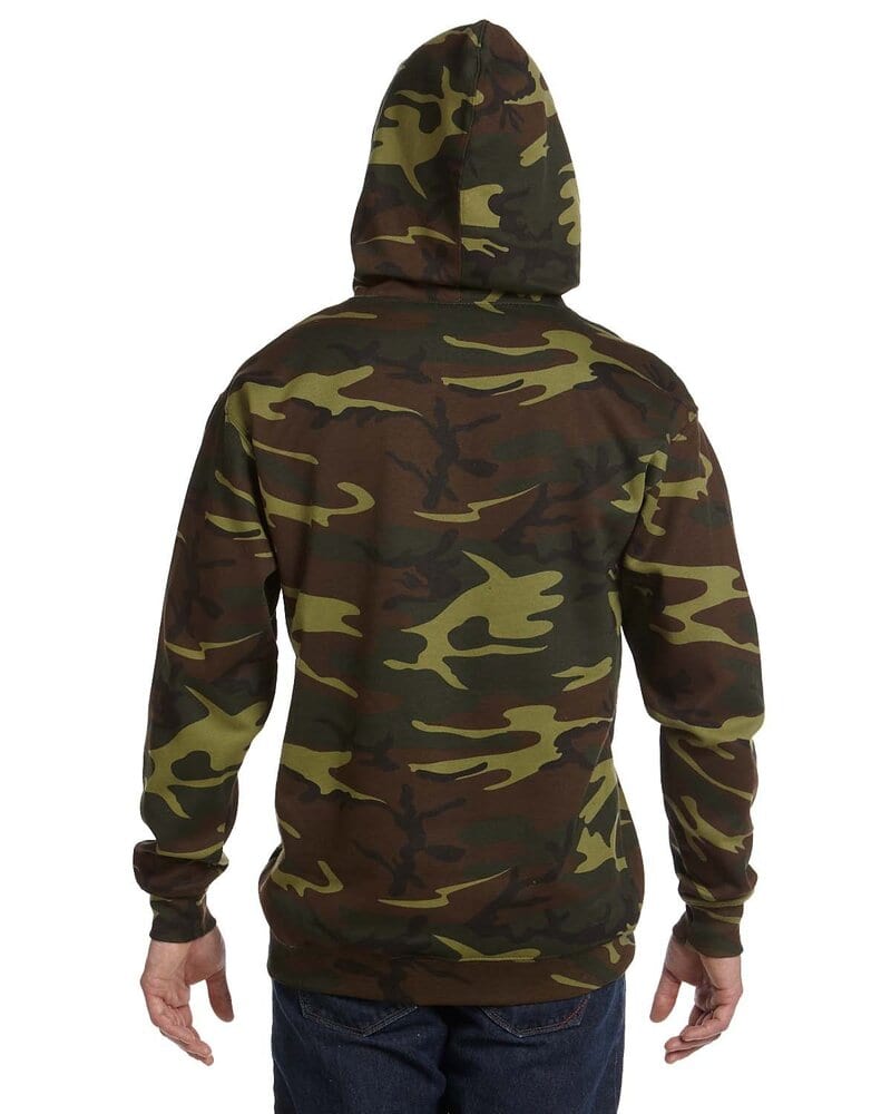 Code V 3969 - Camouflage Pullover Hooded Sweatshirt