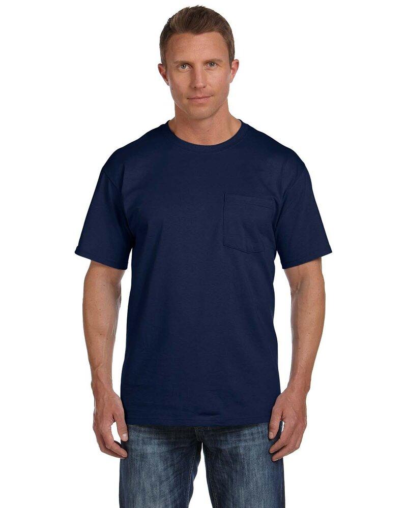 Fruit of the Loom Heavy Cotton T Shirt with a Left Chest Pocket 3930PR-3931P 