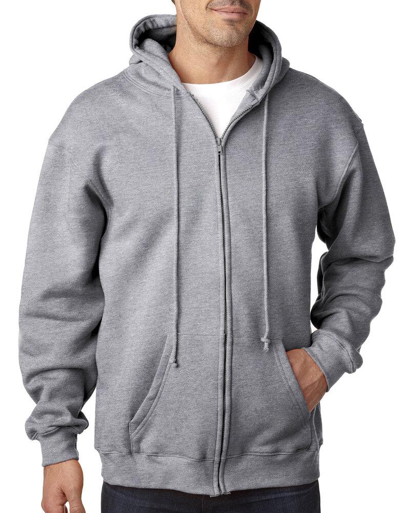 Bayside 900 - USA-Made Full-Zip Hooded Sweatshirt