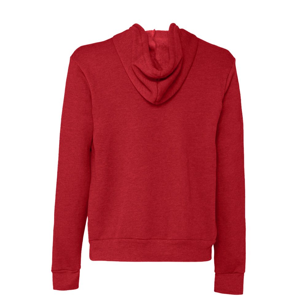 Bella+Canvas 3739 - Unisex Full-Zip Hooded Sweatshirt