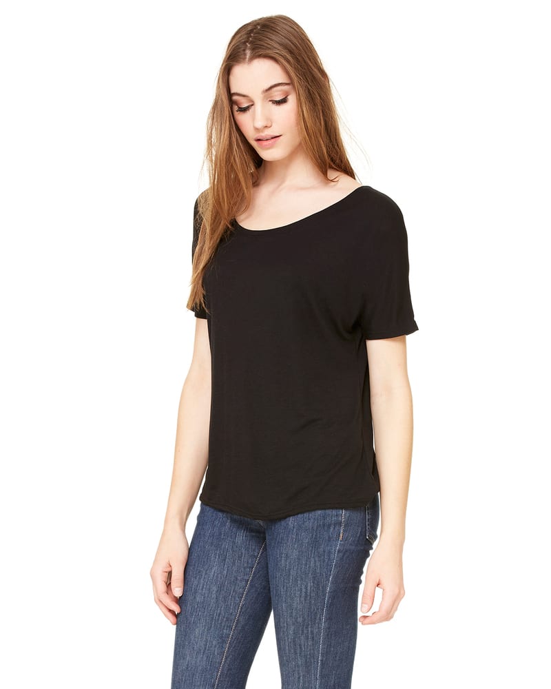Bella+Canvas 8816 - Remera suelta simple para mujer 