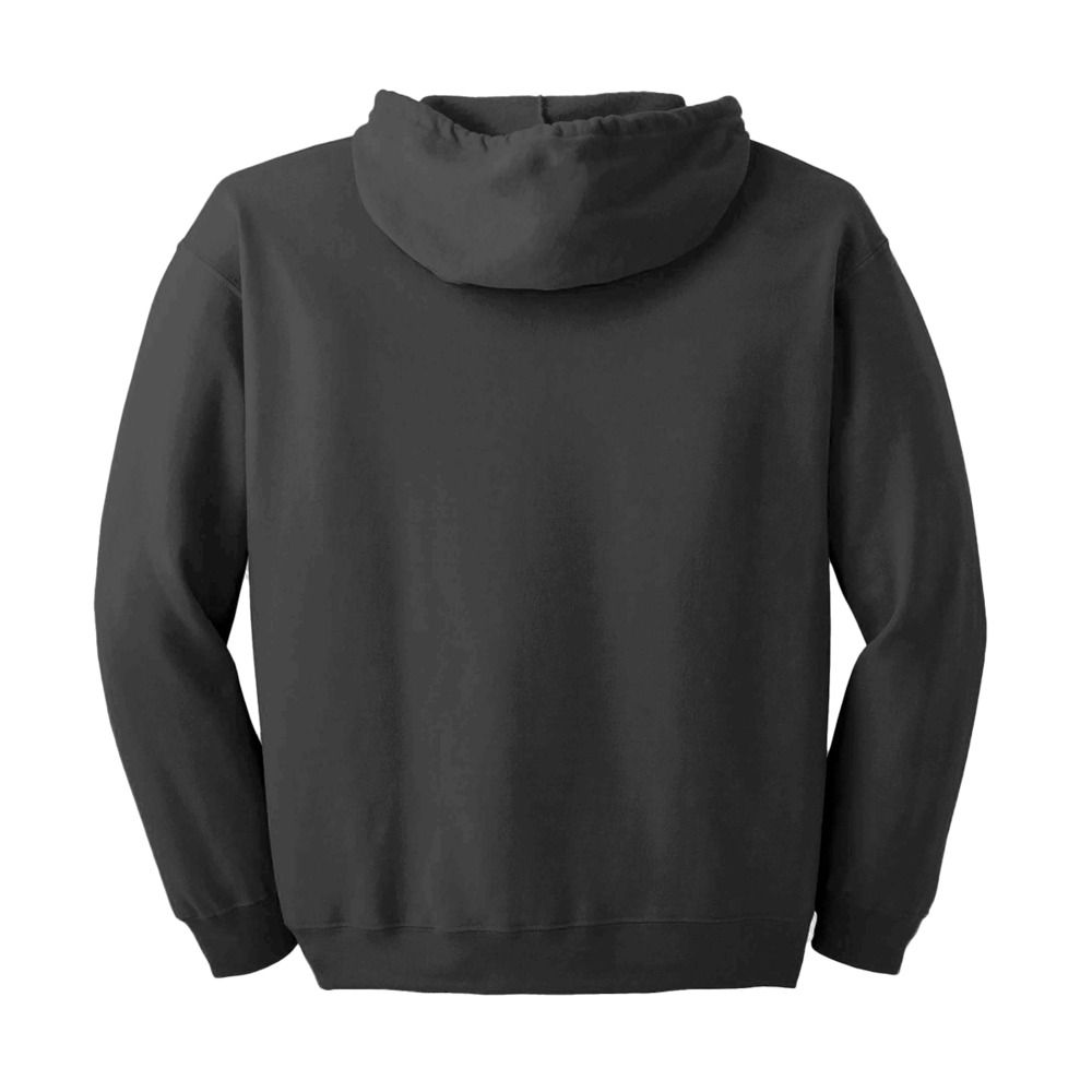 Gildan sweatshirt with zipper for men black