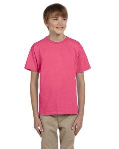 Gildan 2000B - Youth Ultra Cotton™ T-Shirt Rose Sécurité