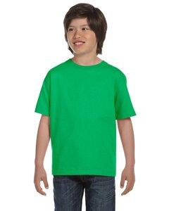 Gildan 8000B - DryBlend™ 50/50 Youth T-Shirt Electric Green