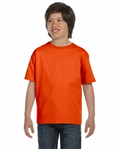 Gildan 8000B - DryBlend™ 50/50 Youth T-Shirt Orange