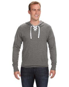 J. America 8231 - Sport Lace Jersey Hooded Pullover T-Shirt
