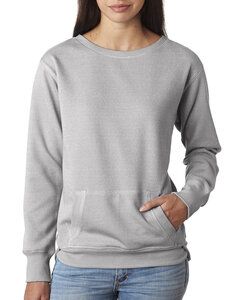 J. America 8867 - Ladies Glitter Crewneck Sweatshirt
