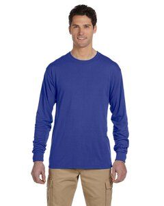 JERZEES 21MLR - Sport Performance Long Sleeve T-Shirt Real Azul