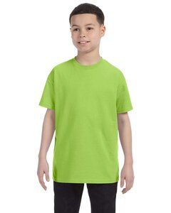 JERZEES 29BR - Heavyweight Blend™ 50/50 Youth T-Shirt Verde Neón