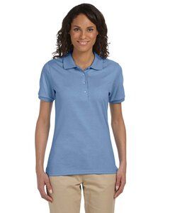 JERZEES 437WR - Ladies' Spotshield™ 50/50 Sport Shirt Light Blue