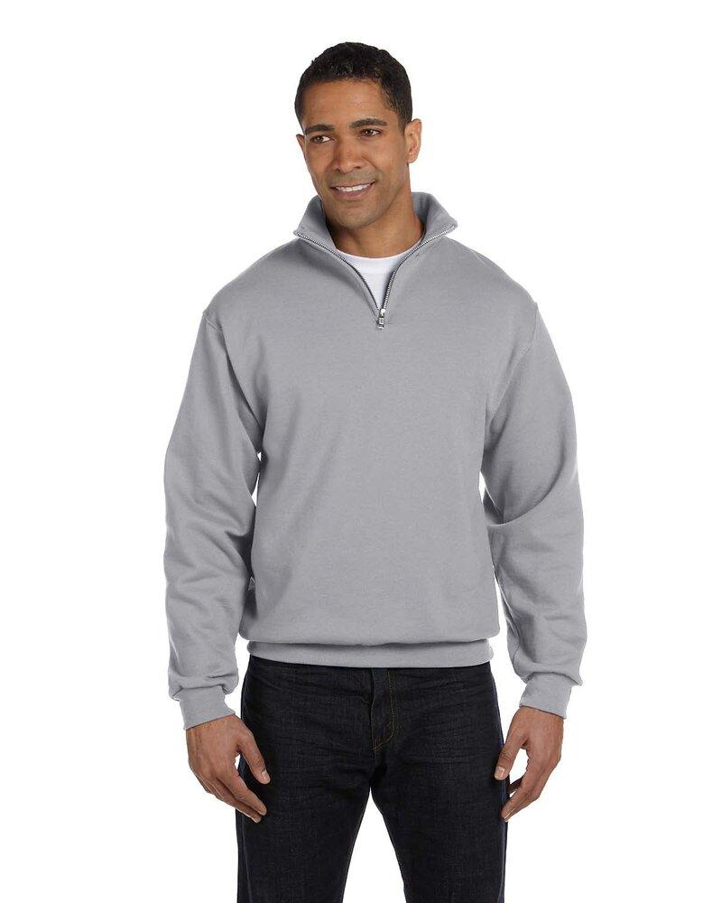 Jerzees quarter zip sweatshirt hot sale