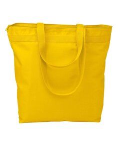 Liberty Bags 8802 - Bolsa reciclada con cierre Bright Yellow