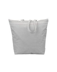 Liberty Bags 8802 - Bolsa reciclada con cierre Gris