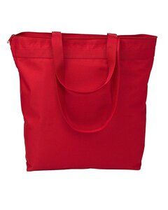 Liberty Bags 8802 - Bolsa reciclada con cierre Rojo