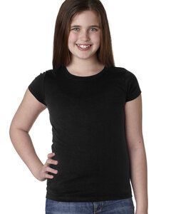 Next Level 3710 - Tee-shirt Princesse pour filles Noir