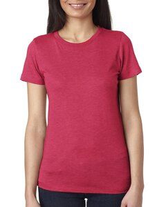 Next Level 6710 - T-Shirt Next Level™ - Crew tri-blend pour femmes Vintage Shocking Pink