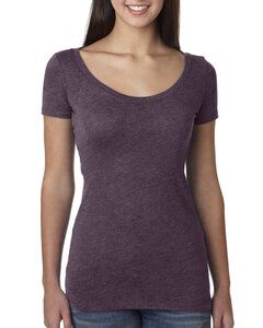 Next Level 6730 - T-Shirt Tri Blend Scoop Vintage Purple