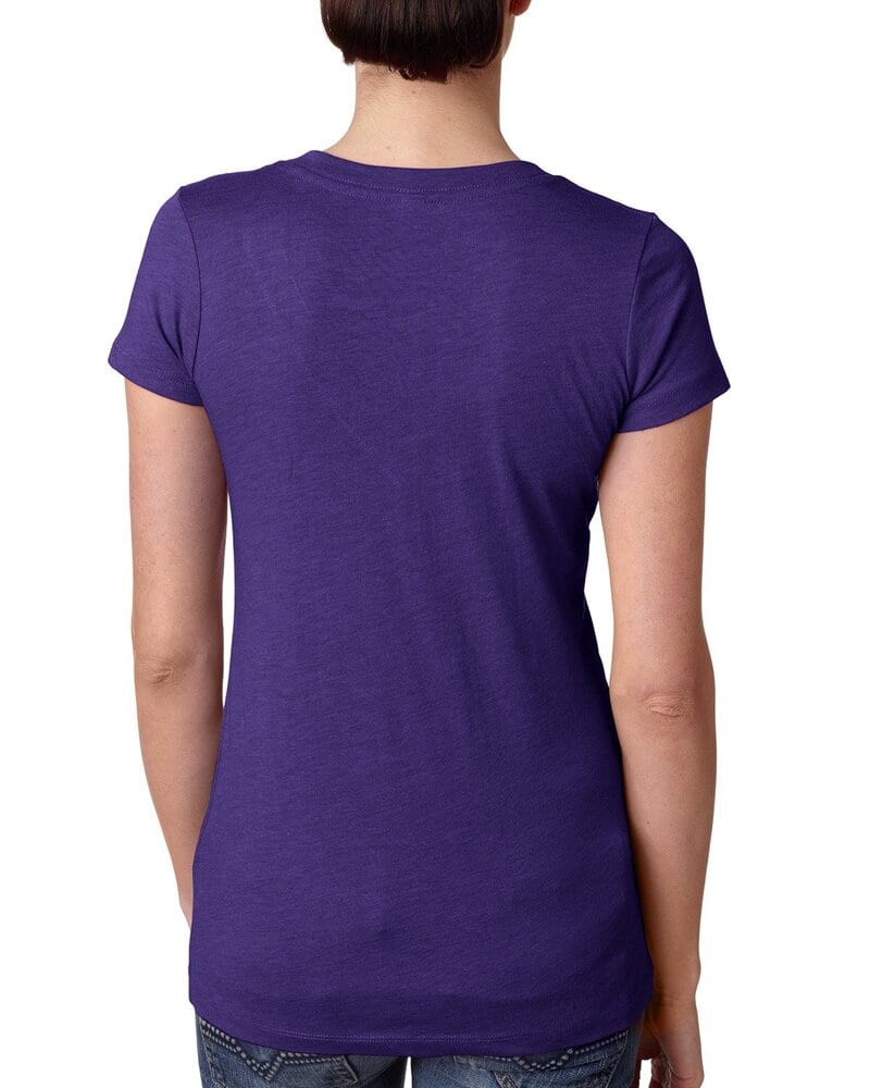 Next Level 6740 - Ladies' Triblend Deep V