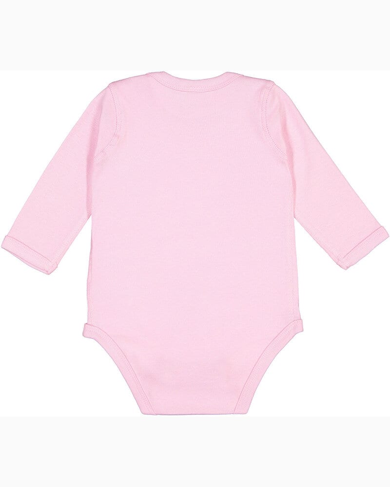 Rabbit Skins 4411 - Infant Long Sleeve Lap Shoulder Creeper
