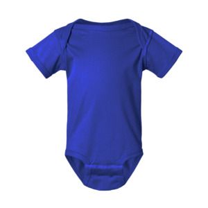 Rabbit Skins 4424 - Fine Jersey Infant Lap Shoulder Creeper Real Azul