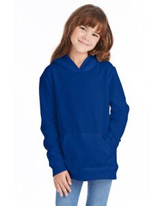Hanes P473 - EcoSmart® Youth Hooded Sweatshirt Profundo Real