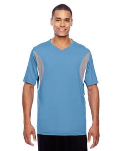 Team 365 TT10 - Mens Short-Sleeve Athletic V-Neck All Sport Jersey