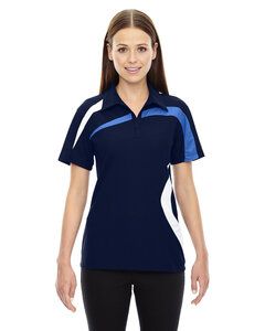 Ash City North End 78645 - Impact Ladies Performance Polyester Pique Color-Block Polo