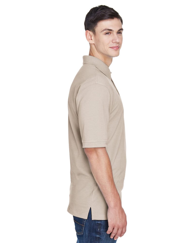 Harriton M265 - Men's 5.6 oz. Easy Blend Polo