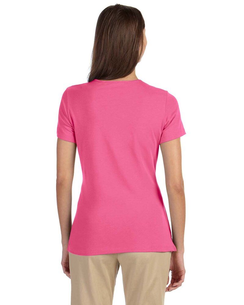 Devon & Jones DP182W - Perfect Fit Ladies Shell T-Shirt