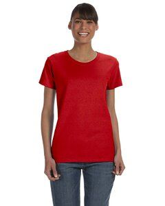 Gildan G500L - Heavy Cotton Ladies Missy Fit T-Shirt Red