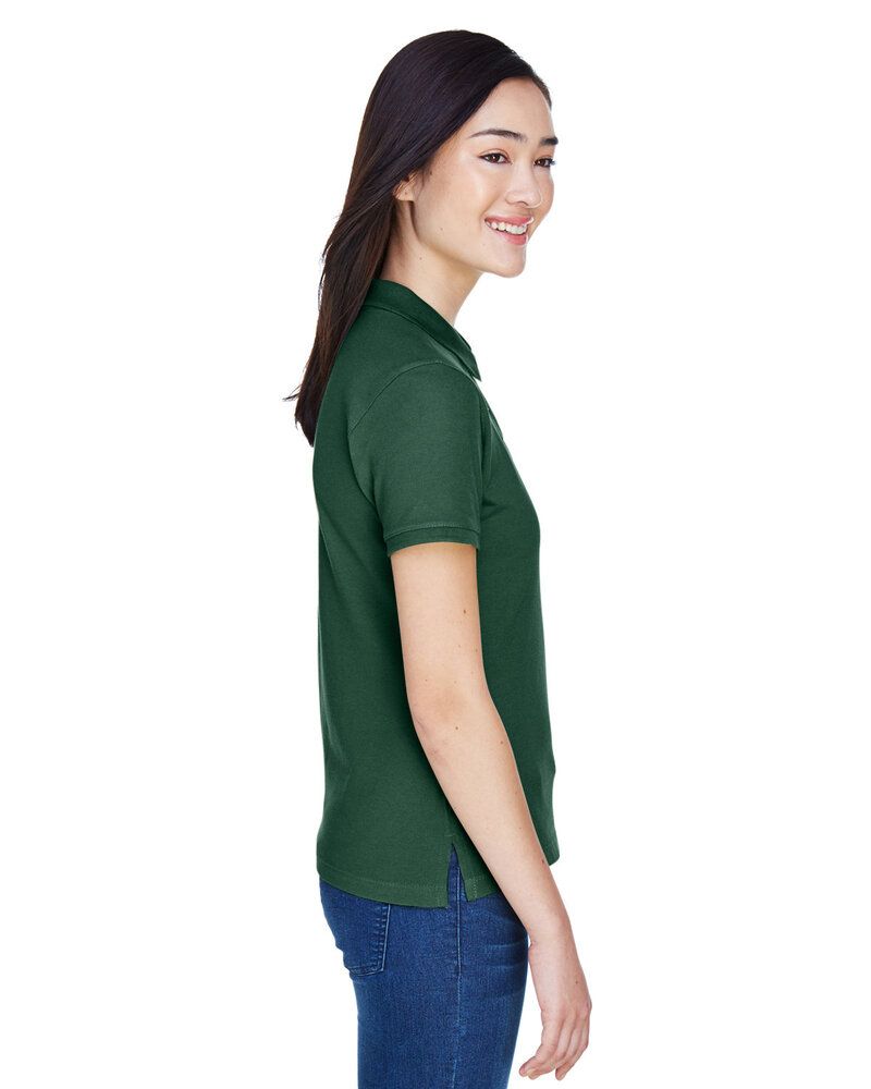 Harriton M200W - Ladies 6 oz. Ringspun Cotton Piqué Short-Sleeve Polo