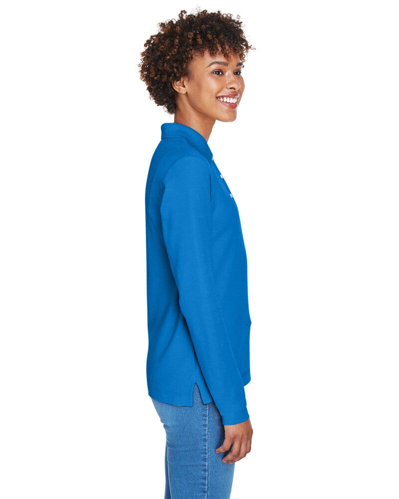 Devon & Jones D110W - Ladies Pima Piqué Long-Sleeve Polo
