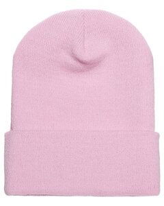 Yupoong 1501 - Cuffed Knit Cap Pink