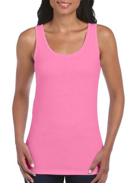 Gildan GI64200L - Womens Premium Soft Cotton Jersey Tank Top