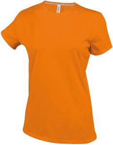 Kariban K380 - LADIES' SHORT SLEEVE CREW NECK T-SHIRT Orange