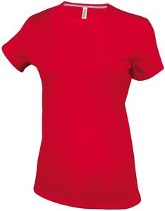 Kariban K380 - LADIES' SHORT SLEEVE CREW NECK T-SHIRT Red