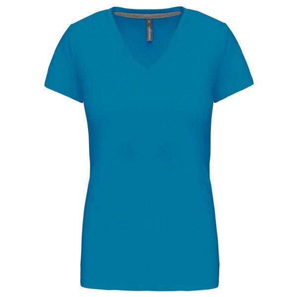 Kariban K381 - CAMISETA DE MANGA CORTA Y CUELLO DE PICO PARA MUJER