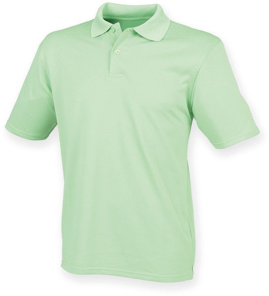 Henbury H475 - Camiseta Polo Coolplus® en Algodón Piqué