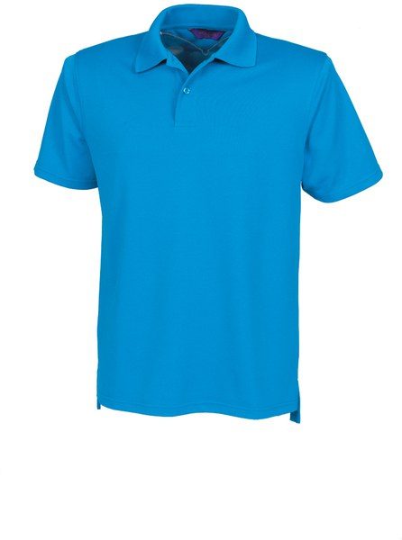 Henbury H475 - Camiseta Polo Coolplus® en Algodón Piqué